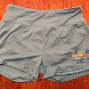 RunDisney Marathon Springtime Surprise Disney 2023 blue athletic shorts medium